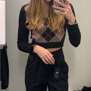 Sweater top originally bought at Nordstrom.